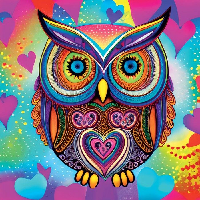 Puzzle Cute Owl