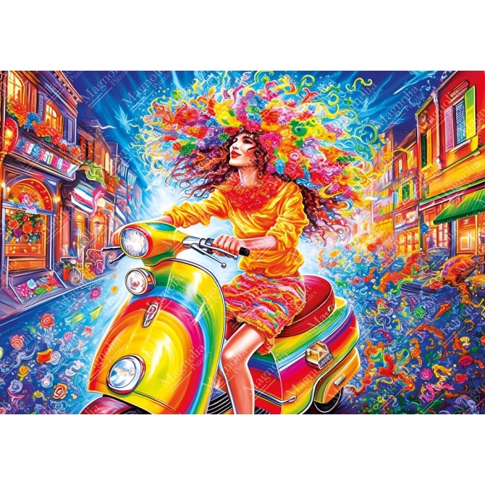 Puzzle Blossoming Freedom