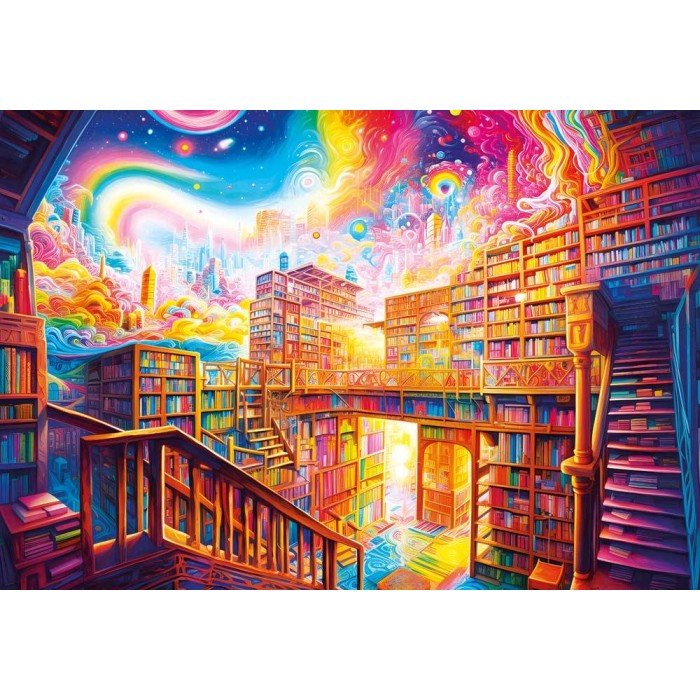 Puzzle Library City