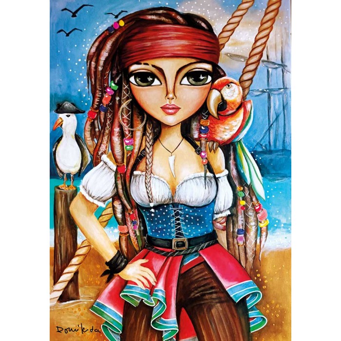 Puzzle The Beautiful Pirate
