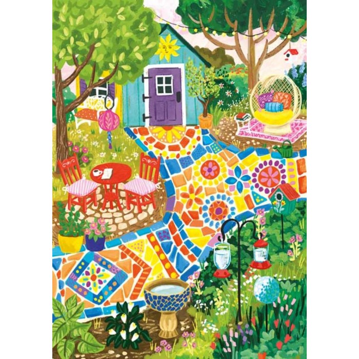 Puzzle Vrt Mosaic