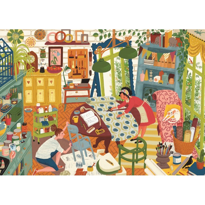 Puzzle Upcycling Workshop