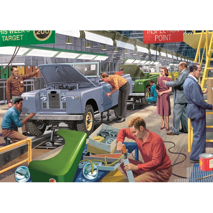 Puzzle Tvornica automobila