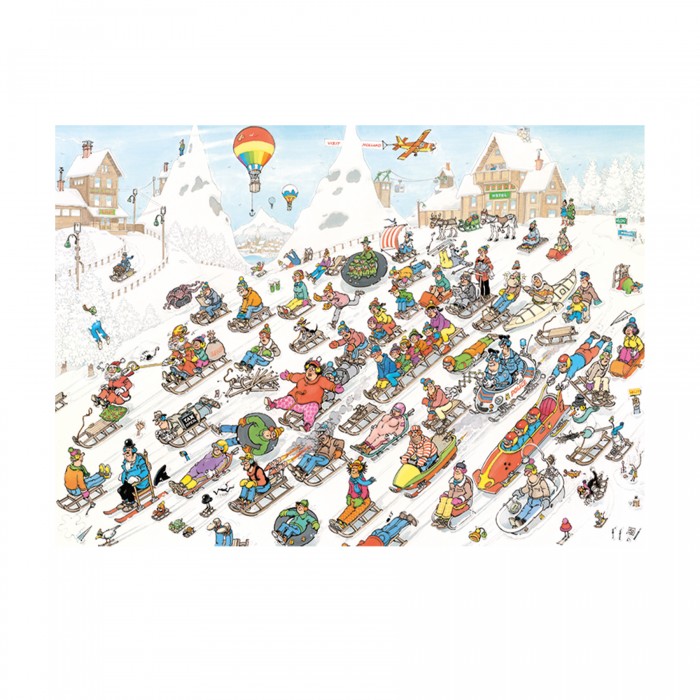 Puzzle It's all going downhill