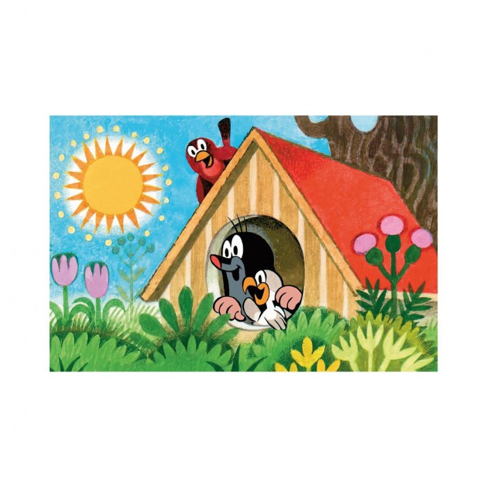 Mini puzzle - Mali krtić : Kućica
